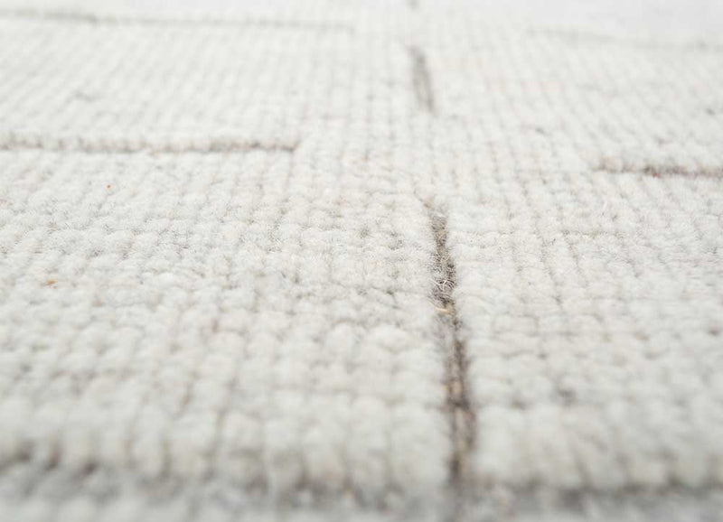 Wollteppich - 240 x 300 cm - creme