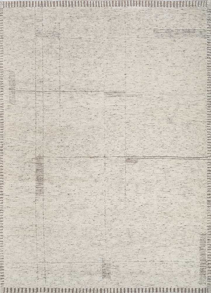 Wollteppich - 240 x 300 cm - creme