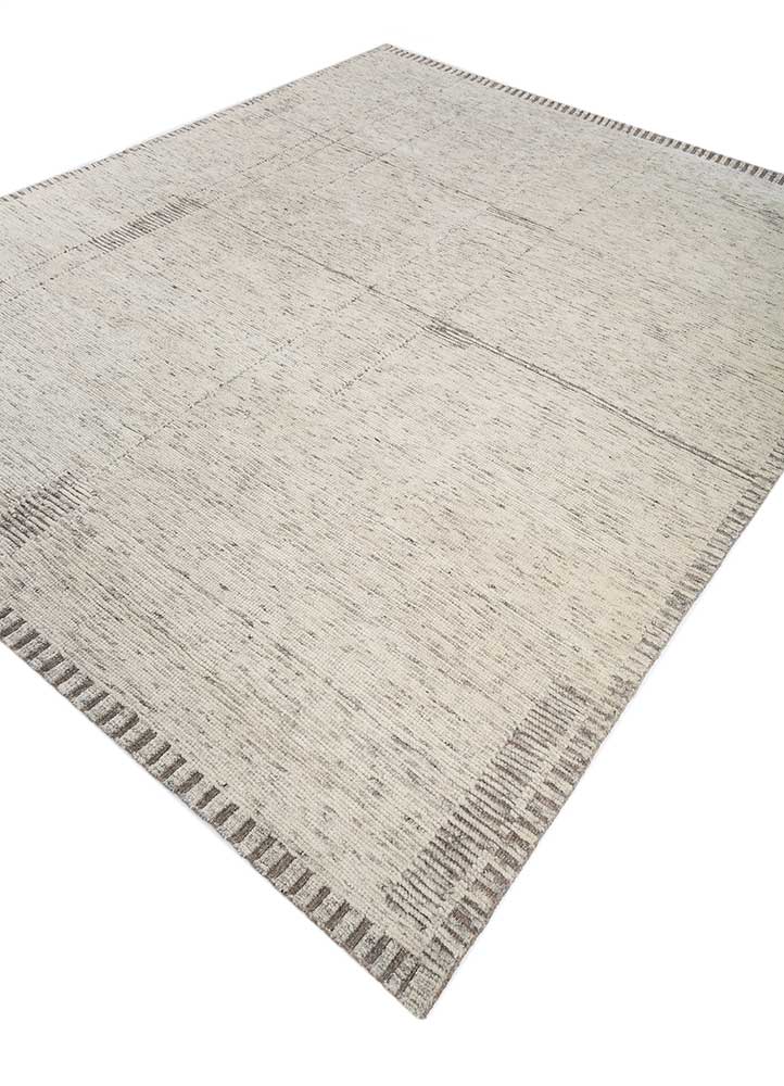 Wollteppich - 240 x 300 cm - creme