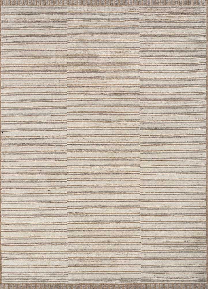 Wollteppich - 240 x 300 cm - gold