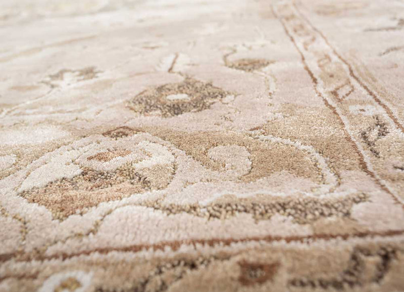 Wollteppich - 180 x 270 cm - creme