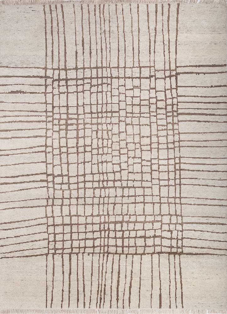 Wollteppich - 240 x 300 cm - creme