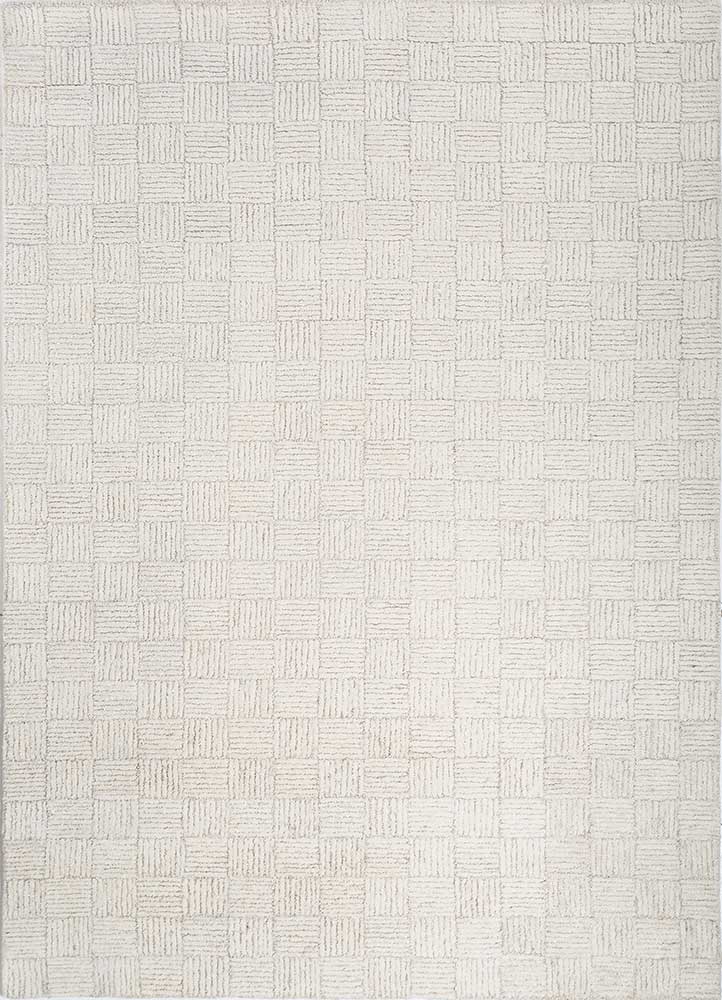 Wollteppich - 150 x 240 cm - creme