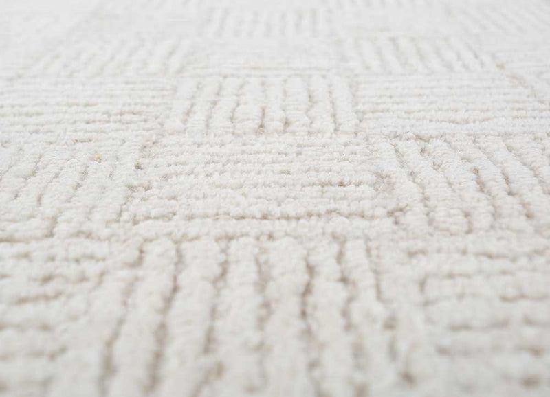 Wollteppich - 150 x 240 cm - creme