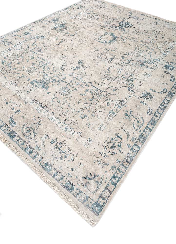 Designer Teppich - 300 x 240 cm - creme