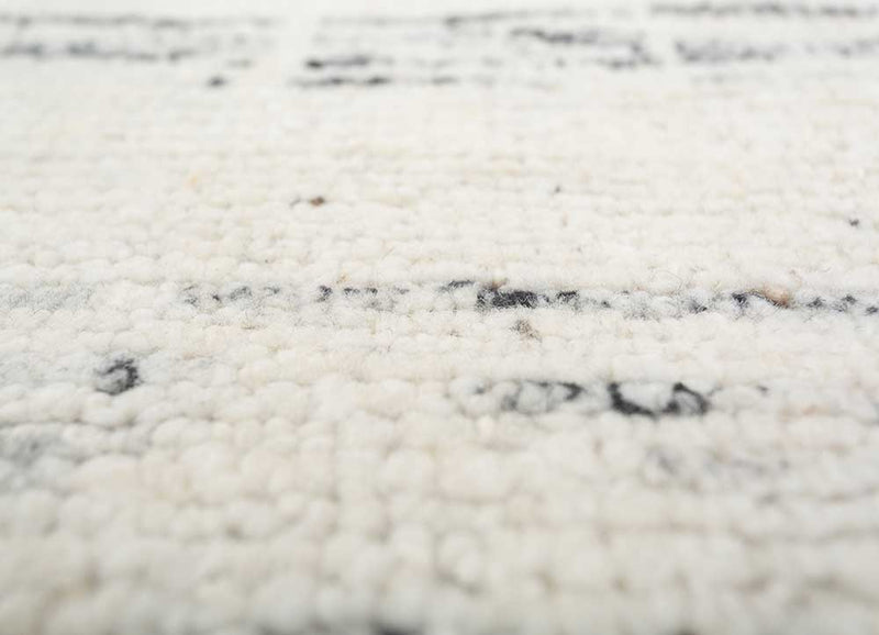 Wollteppich - 240 x 300 cm - creme