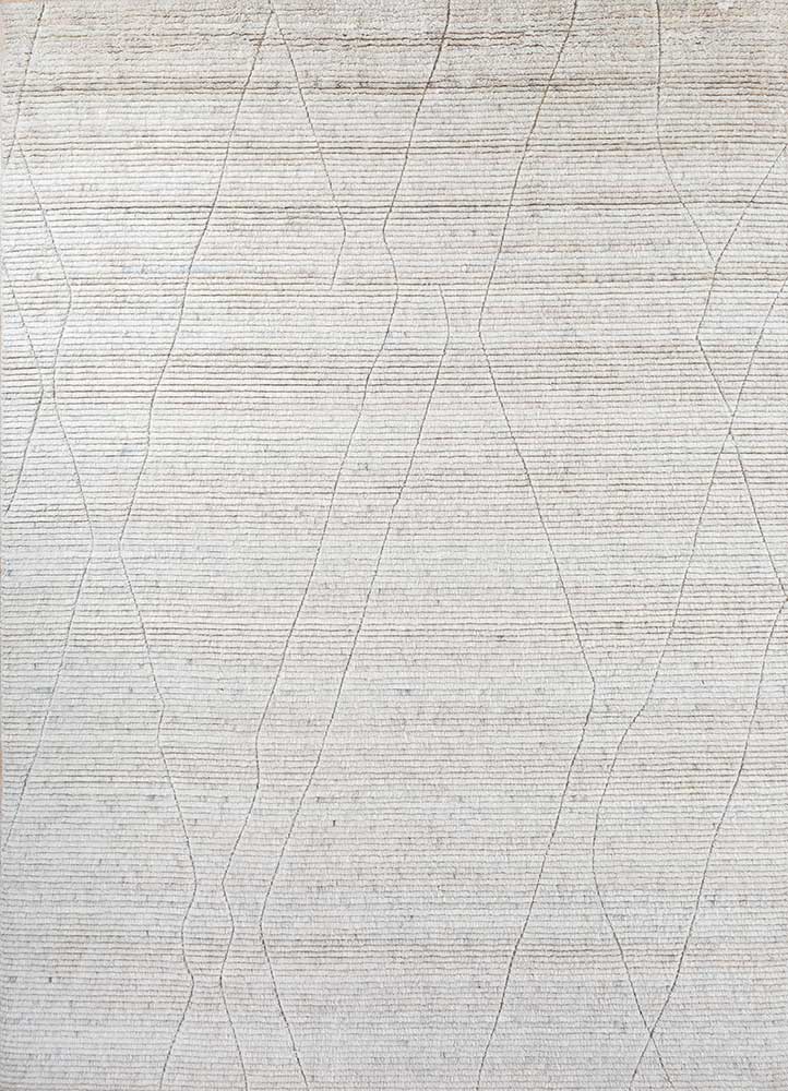 Wollteppich - 150 x 240 cm - creme