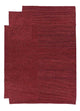 Designer Teppich sonderform  - 180 x 270 cm - orange