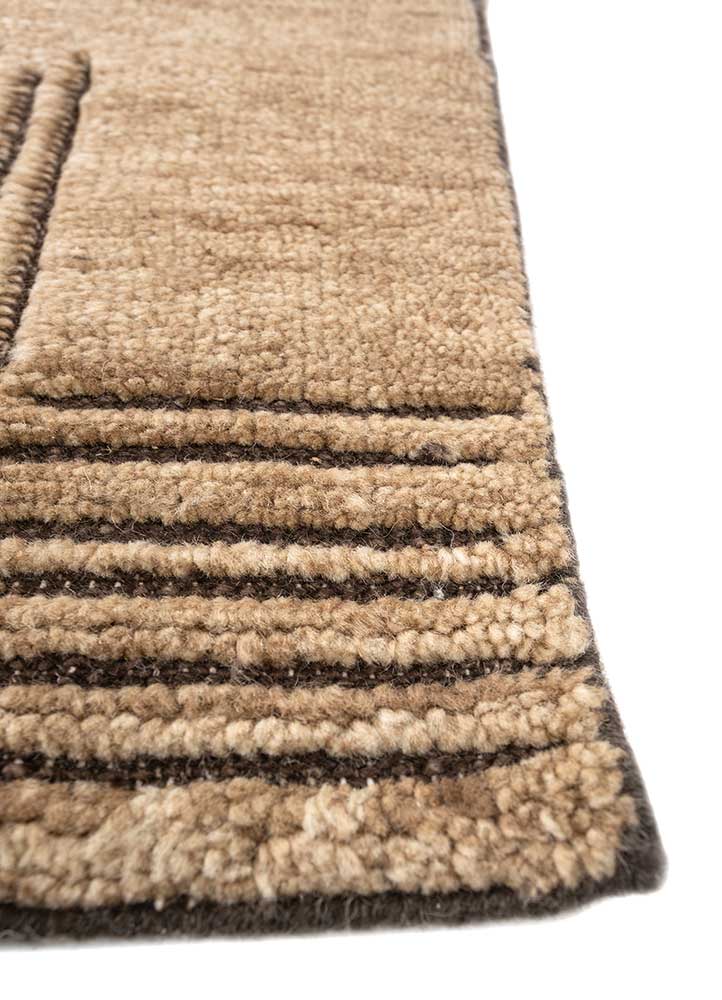 Wollteppich - 240 x 300 cm - beige