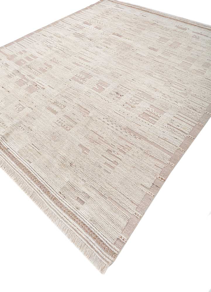 Wollteppich - 240 x 300 cm - creme