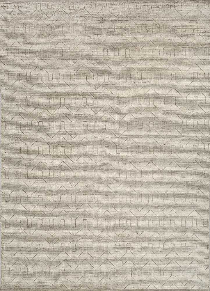 Wollteppich - 180 x 270 cm - beige