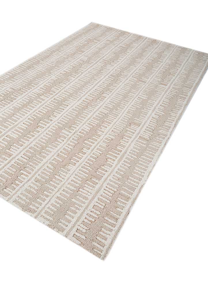 Wollteppich - 150 x 240 cm - creme