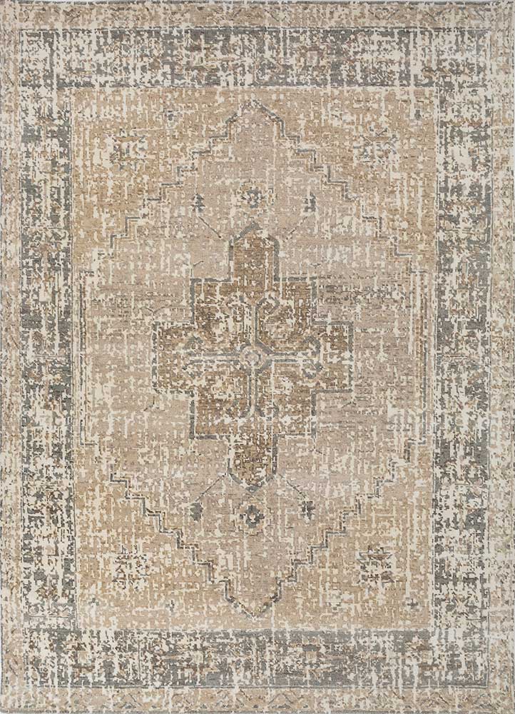 Wollteppich - 240 x 300 cm - braun