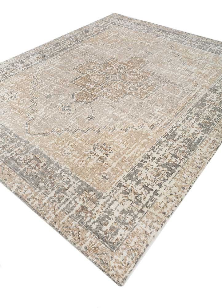 Wollteppich - 240 x 300 cm - braun