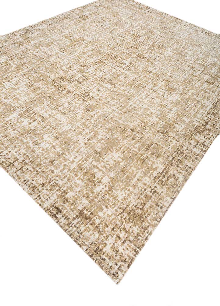 Wollteppich - 240 x 300 cm - gold