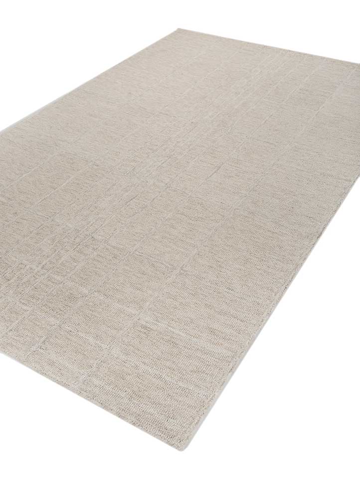 Wollteppich - 150 x 240 cm - creme