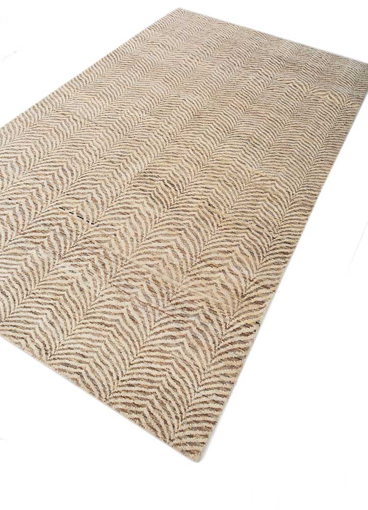 Wollteppich - 150 x 240 cm - creme