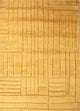 Wollteppich - 240 x 300 cm - gold