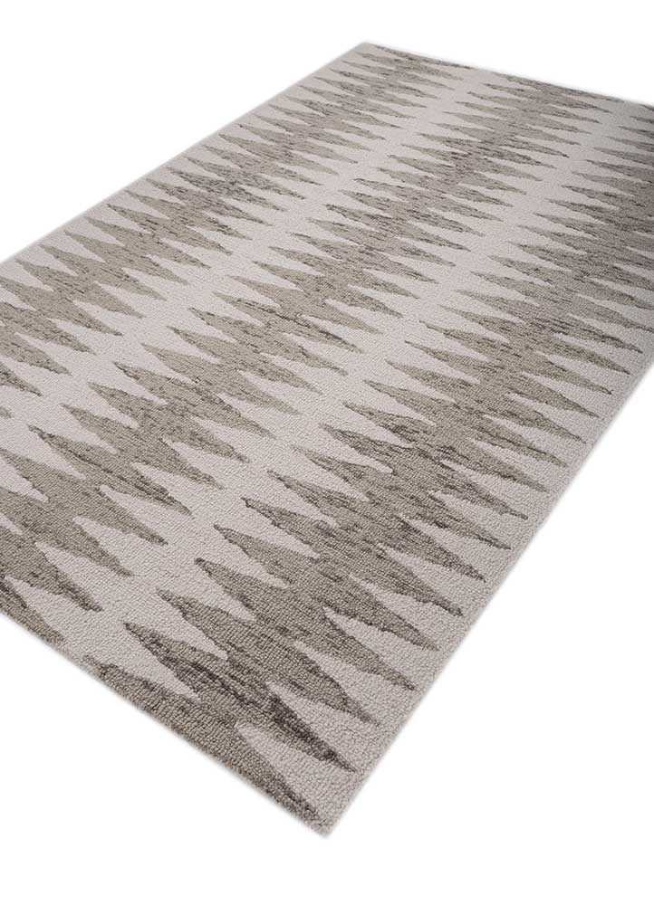 Wollteppich - 150 x 240 cm - creme