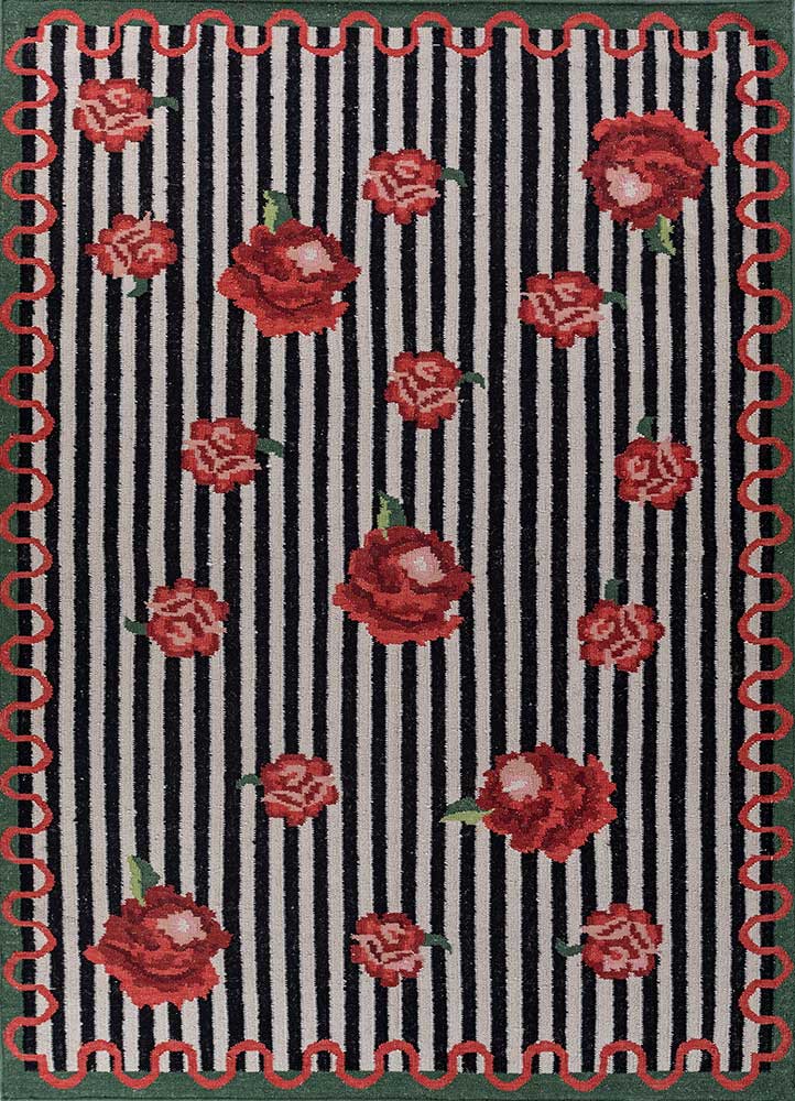 Wollteppich - 180 x 270 cm - mehrfarbig