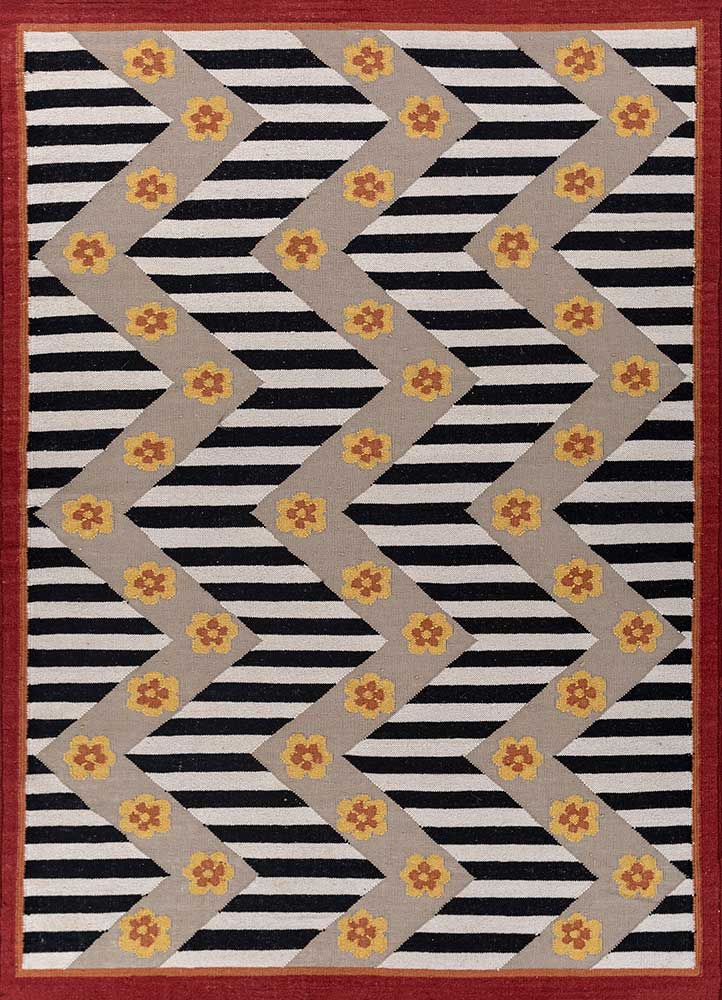Wollteppich - 180 x 270 cm - mehrfarbig