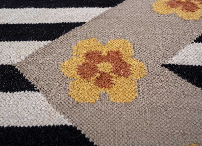 Wollteppich - 180 x 270 cm - mehrfarbig
