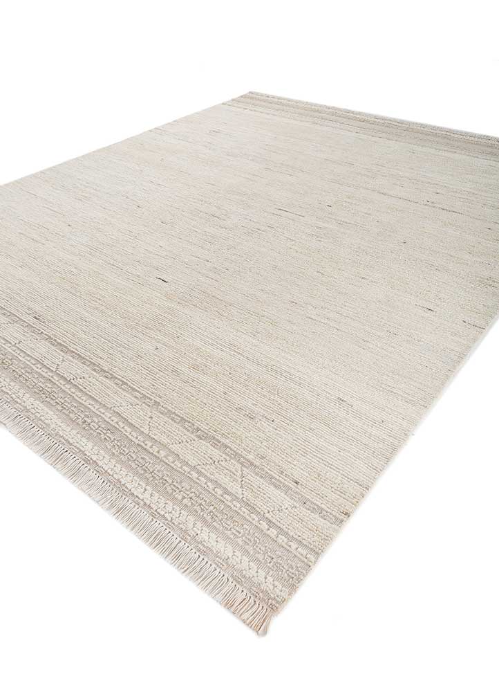 Wollteppich - 120 x 180 cm - creme