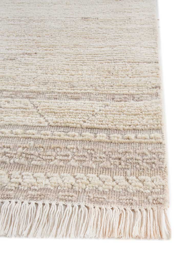 Wollteppich - 120 x 180 cm - creme