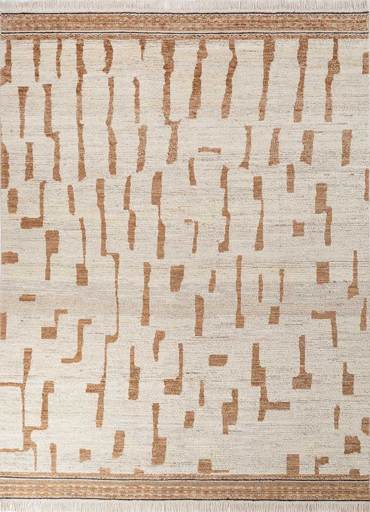 Wollteppich - 120 x 180 cm - creme