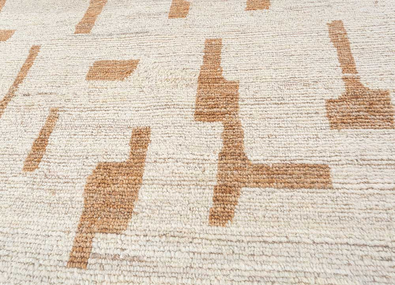 Wollteppich - 120 x 180 cm - creme
