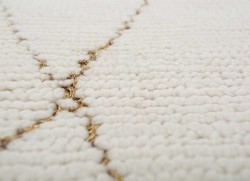 Wollteppich - 150 x 240 cm - creme