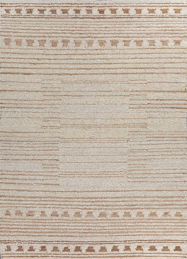 Wollteppich - 180 x 270 cm - creme
