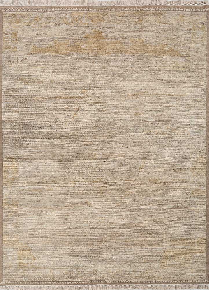 Wollteppich - 240 x 300 cm - gold