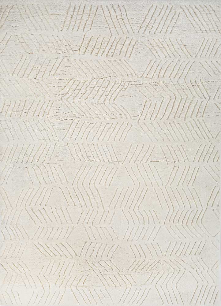 Wollteppich - 240 x 300 cm - creme
