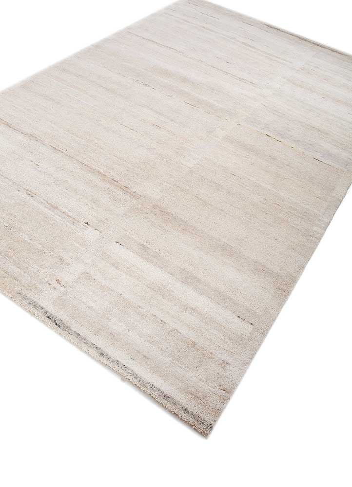 Wollteppich - 170 x 240 cm - creme