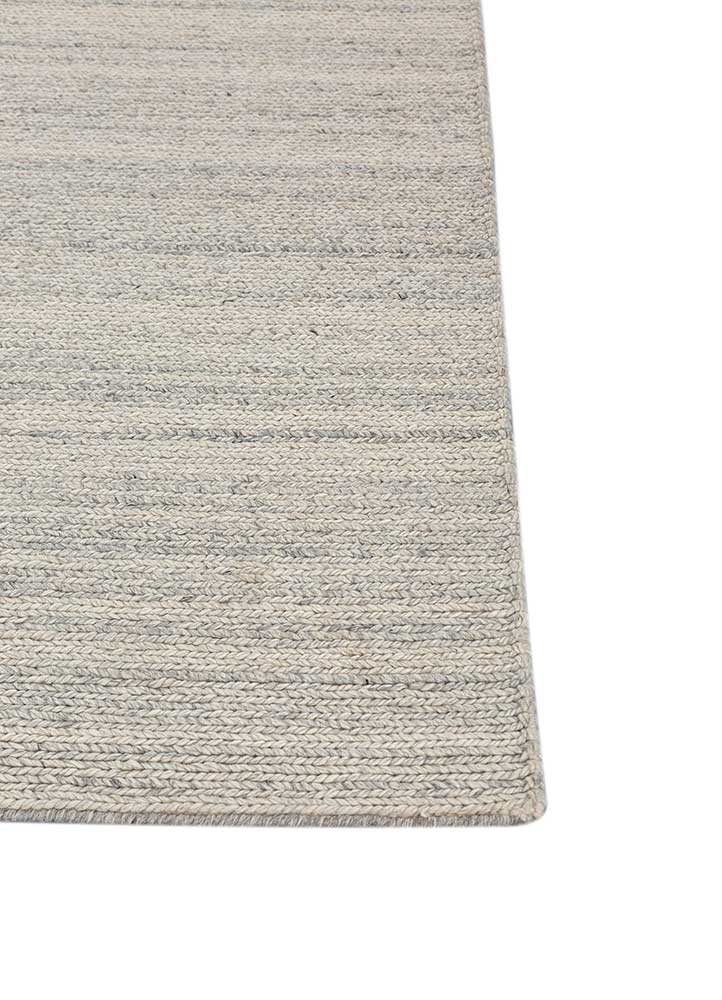 Wollteppich - 120 x 180 cm - silber