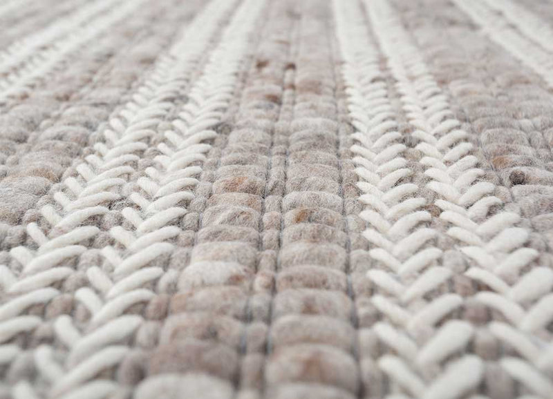 Teppich - 170 x 240 cm - creme