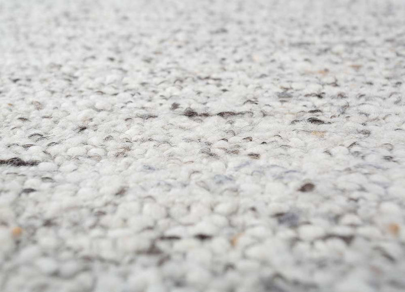 Wollteppich - 170 x 240 cm - creme