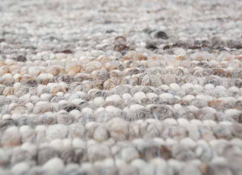 Wollteppich - 180 x 240 cm - creme