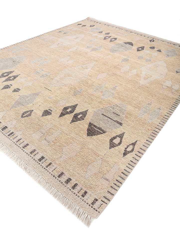 Wollteppich - 240 x 300 cm - beige