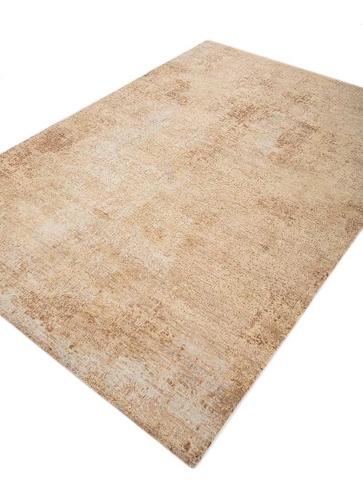 Wollteppich - 170 x 240 cm - beige