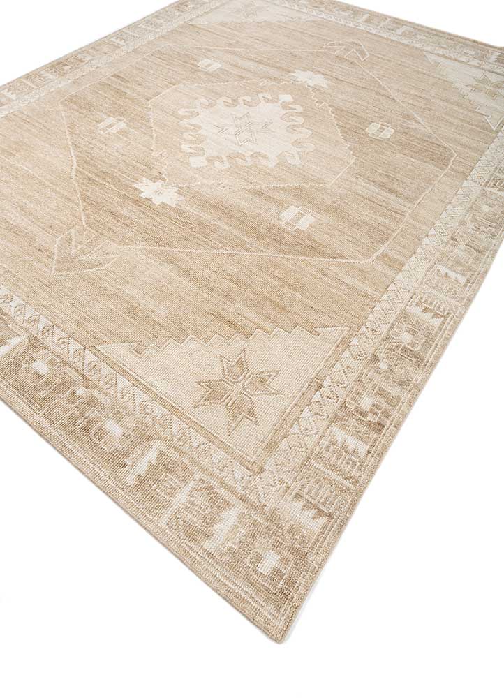 Wollteppich - 240 x 300 cm - beige