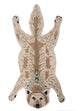 Kinderteppich sonderform  - 90 x 155 cm - beige