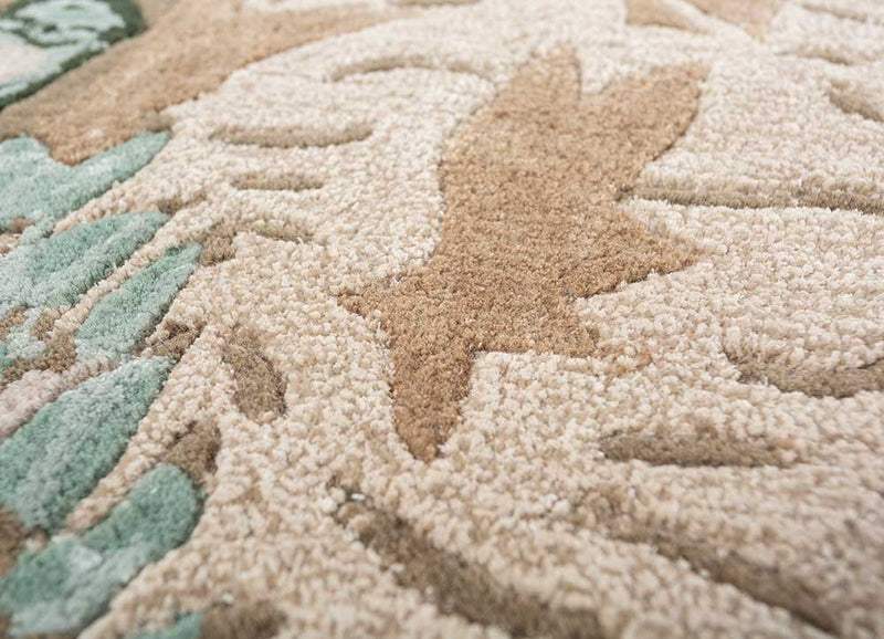 Kinderteppich sonderform  - 90 x 155 cm - beige