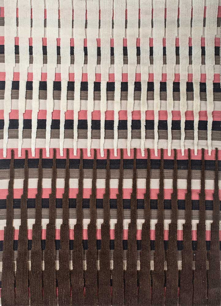 Wollteppich - 150 x 240 cm - beige