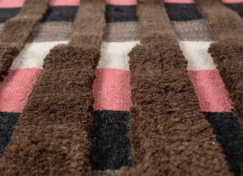 Wollteppich - 150 x 240 cm - beige