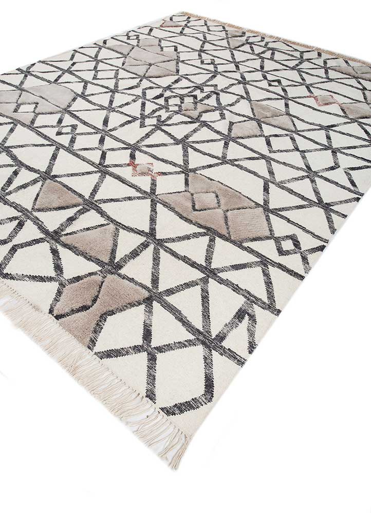 Wollteppich - 240 x 300 cm - creme
