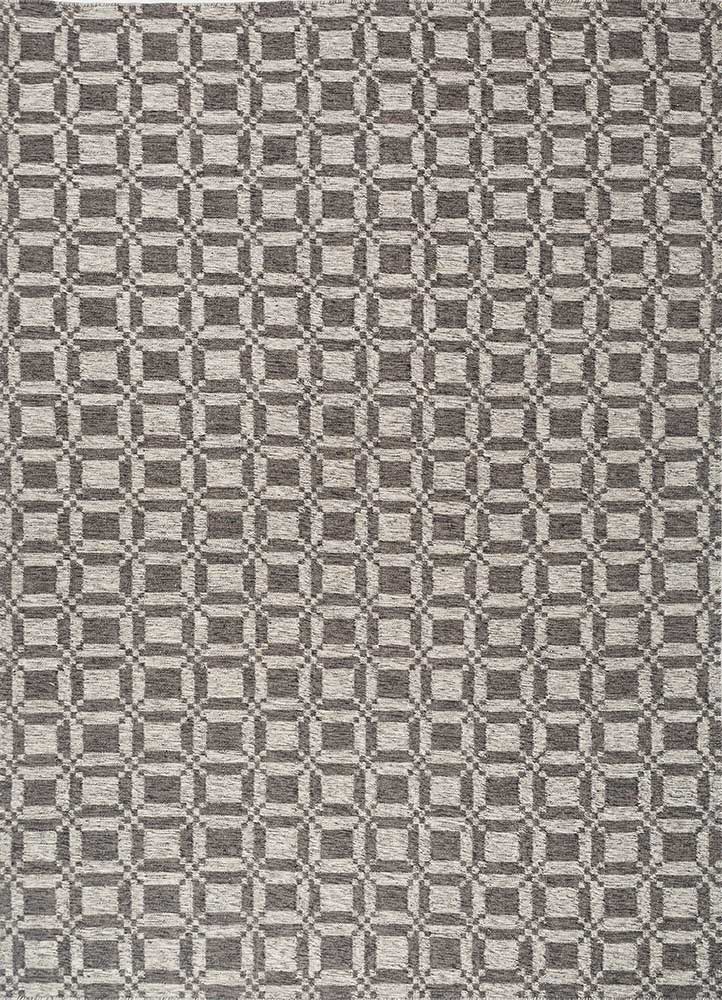 Wollteppich - 180 x 270 cm - grau