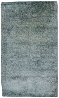 Nepal Teppich 157 x 91 cm - silber