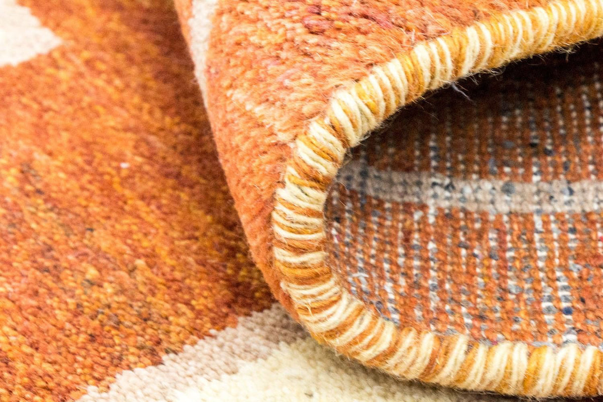 Gabbeh Teppich - Indus 140 x 70 cm - orange